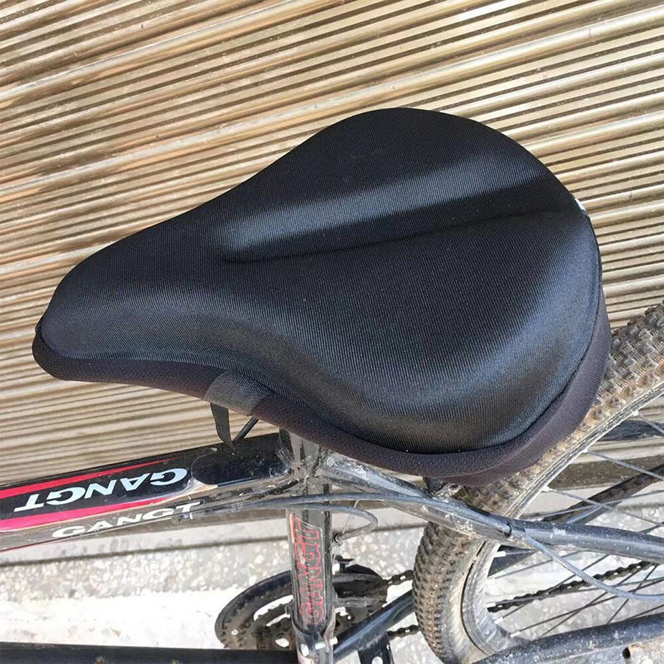 AU Bicycle Saddle Bike Seat Wide Soft Cushion Gel Pad Cover Extra