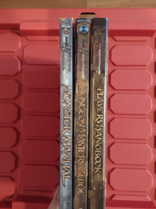 D&D 3rd edition core books 3.0 eBay