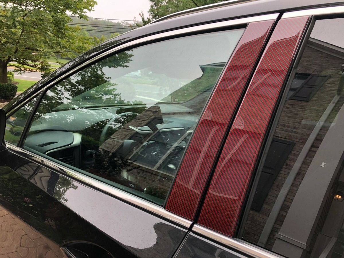 CHROME Pillar Posts For Ford Edge 15-20 6pc Set Door Trim