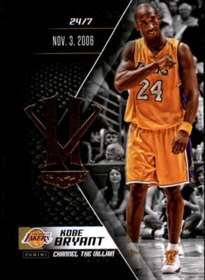 2015-16 Panini HV KB20 Channel the Villain #12 Kobe Bryant | eBay