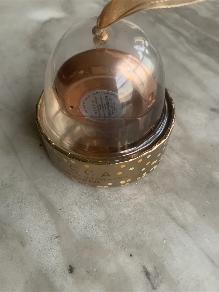 Becca Cosmetics ~ Mini Ornament Pressed Powder Highlighter ~ Shade Champagne Pop - Image 3 of 4