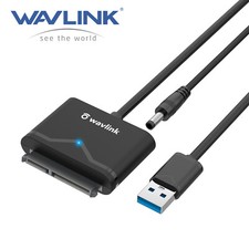 USB to SATA Adapter Cable Data Converter 3.0 to 2.5" For Hard Drive SSD to USB
