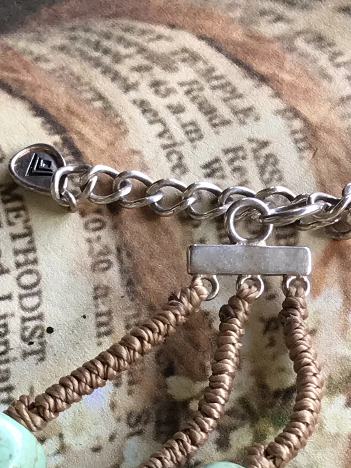 NOVO Colar Silpada N3023 Gotas do Oceano Howlite Esterlina Era $149 - Imagem 2 de 4