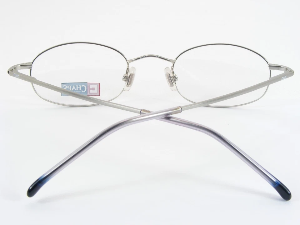 De colección CHAPS Ralph Lauren 137 0TG3 Cepillo Plata Gafas 47-21-140mm Foto 3 de 4