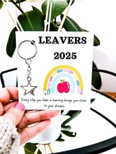 Class Of 2025 Keyring  Gift ,  Leavers 2025  Gift, Gift For Pupils Or Students