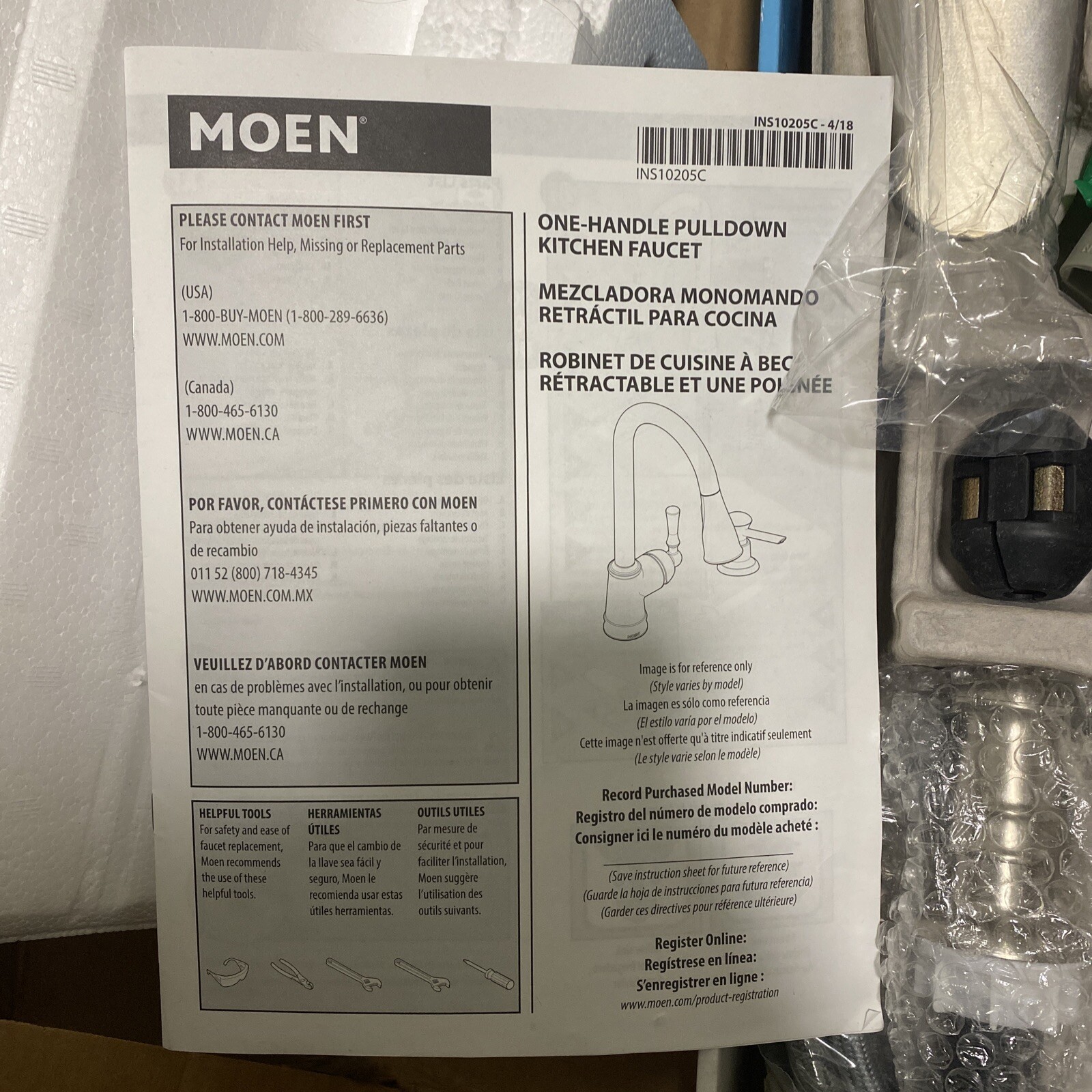 Moen Noell 87791SRS Stainless PullDown Kitchen Faucet 26508273043 eBay