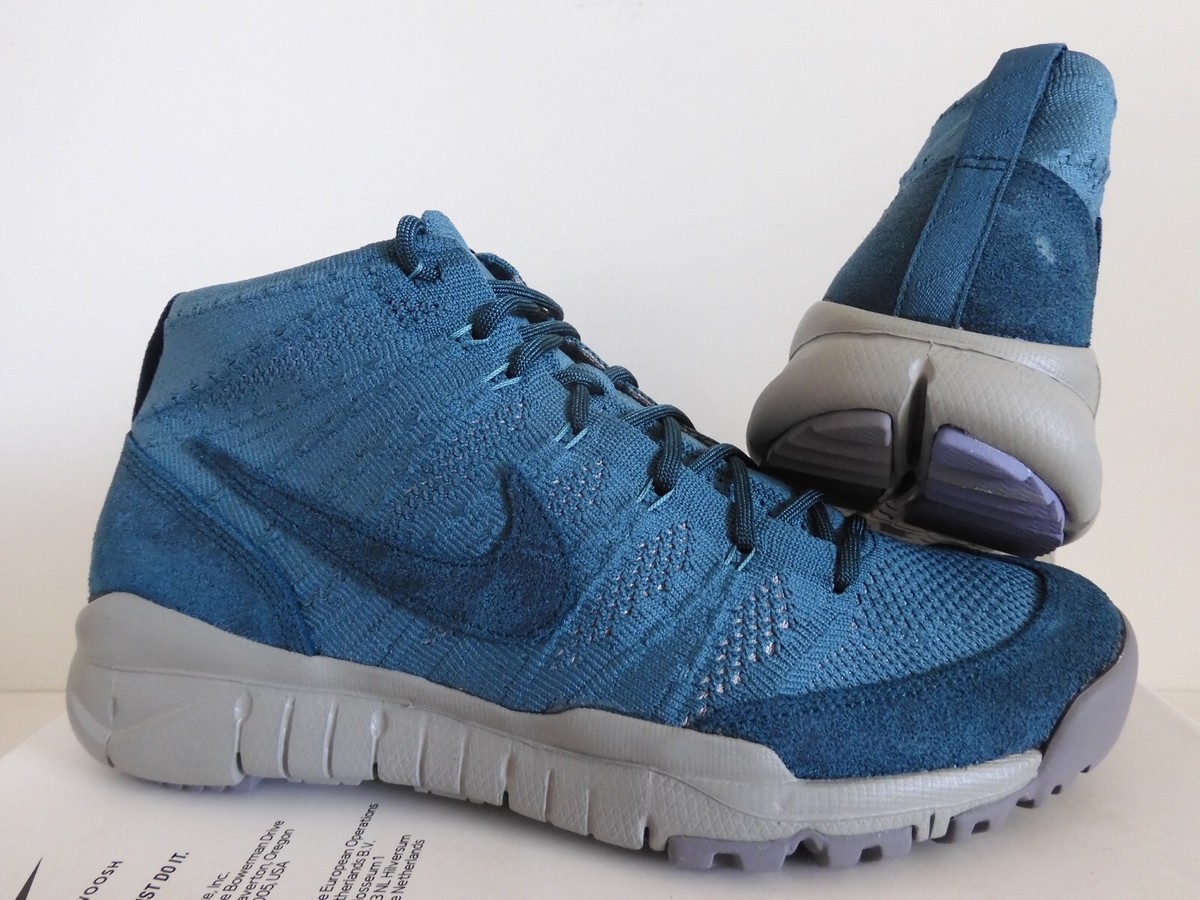 NIKE FLYKNIT TRAINER CHUKKA SFB SP NIGHT FACTOR-MINE GREY SZ 8