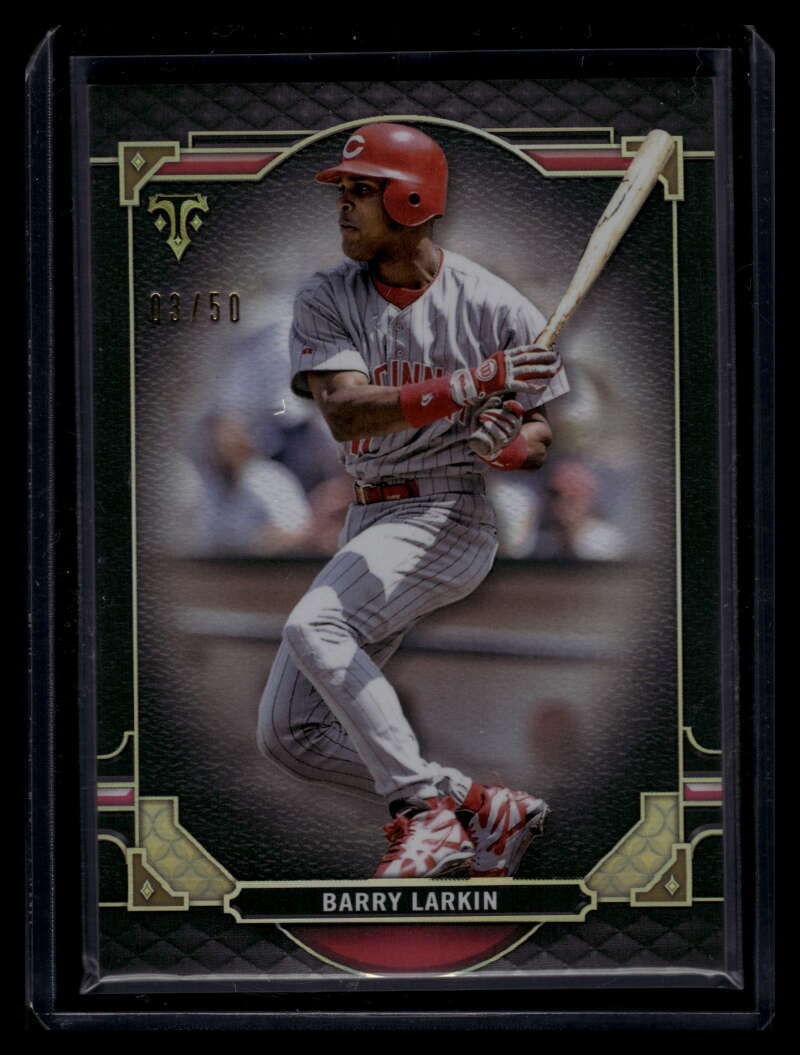 2022 Topps Triple Threads Onyx 83 Barry Larkin 3/50 | eBay 2022 Topps Triple Threads Onyx 83 Barry Larkin 3/50 | eBay