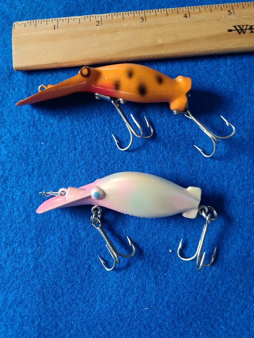 Vintage Fishing Lures Lot Of 5 Hot Shots eBay