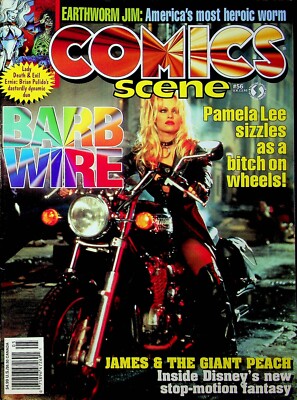 Comics Scene Magazine Barb Wire Pamela Anderson #56 1996 042123R