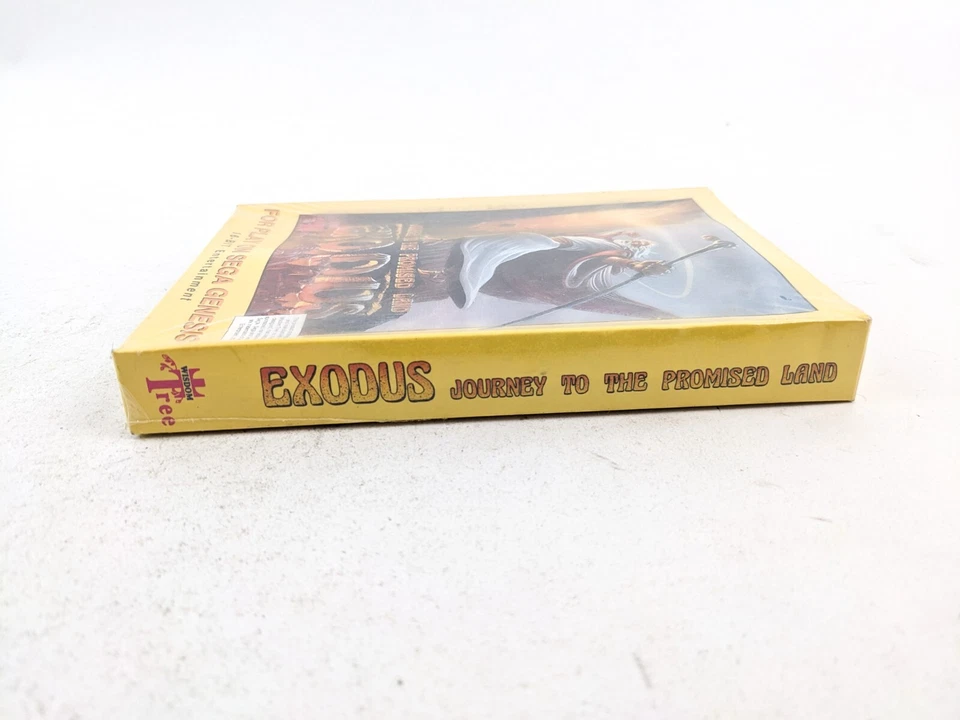 Exodus: Journey to the Promised Land (Sega Genesis)  SEALED Wisdom Tree - Image 4 of 4