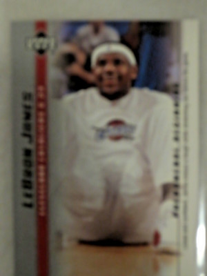 2003-04 UPPER DECK BOX SET LEBRON JAMES ROOKIE CARD #4