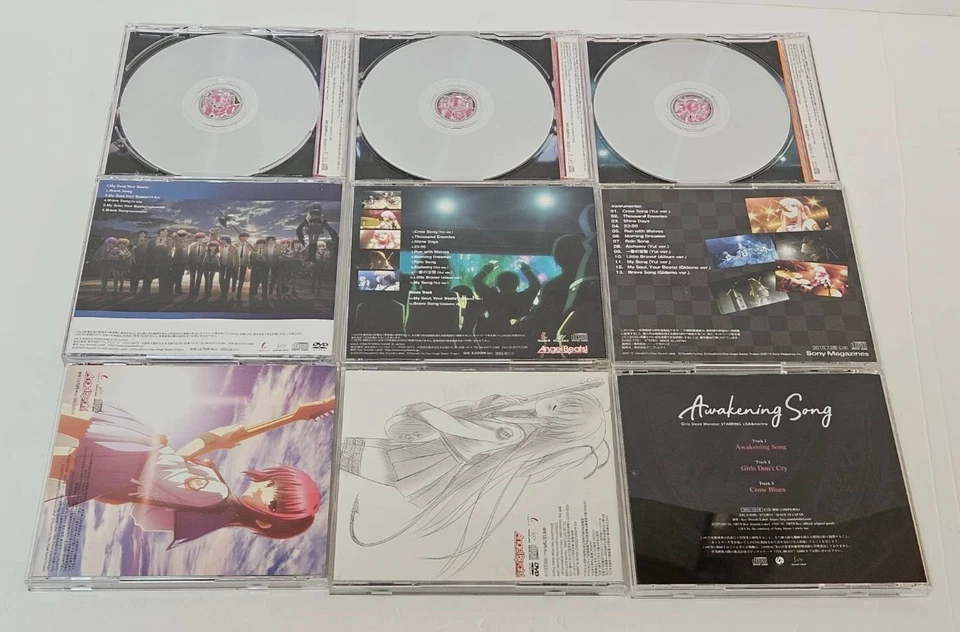 Angel Beats! Girls Dead Monster CD Soundtrack, Keep The Beats! 9 set Foto 2 de 4