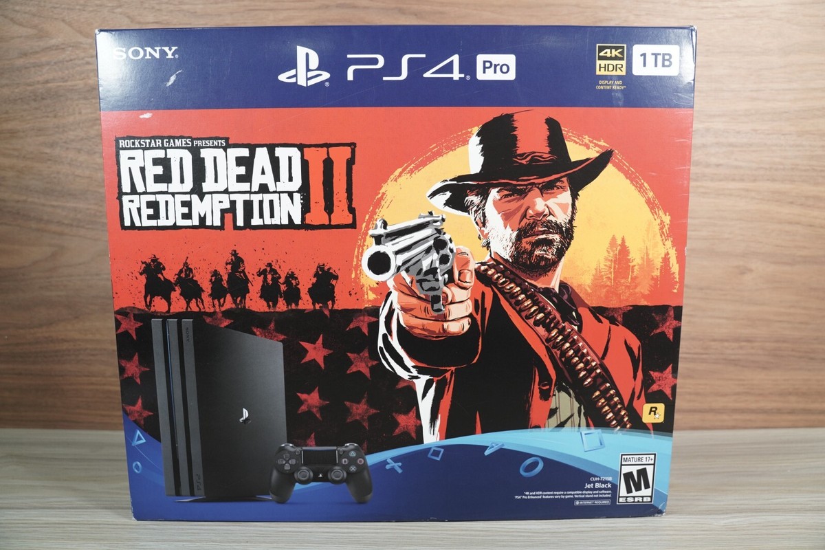PlayStation4 - プレイステーション4 Pro レッド・デッド・リデンプション2 パック/PS4/ Amazon.com: PlayStation 4 Pro 1TB Console - Red Dead