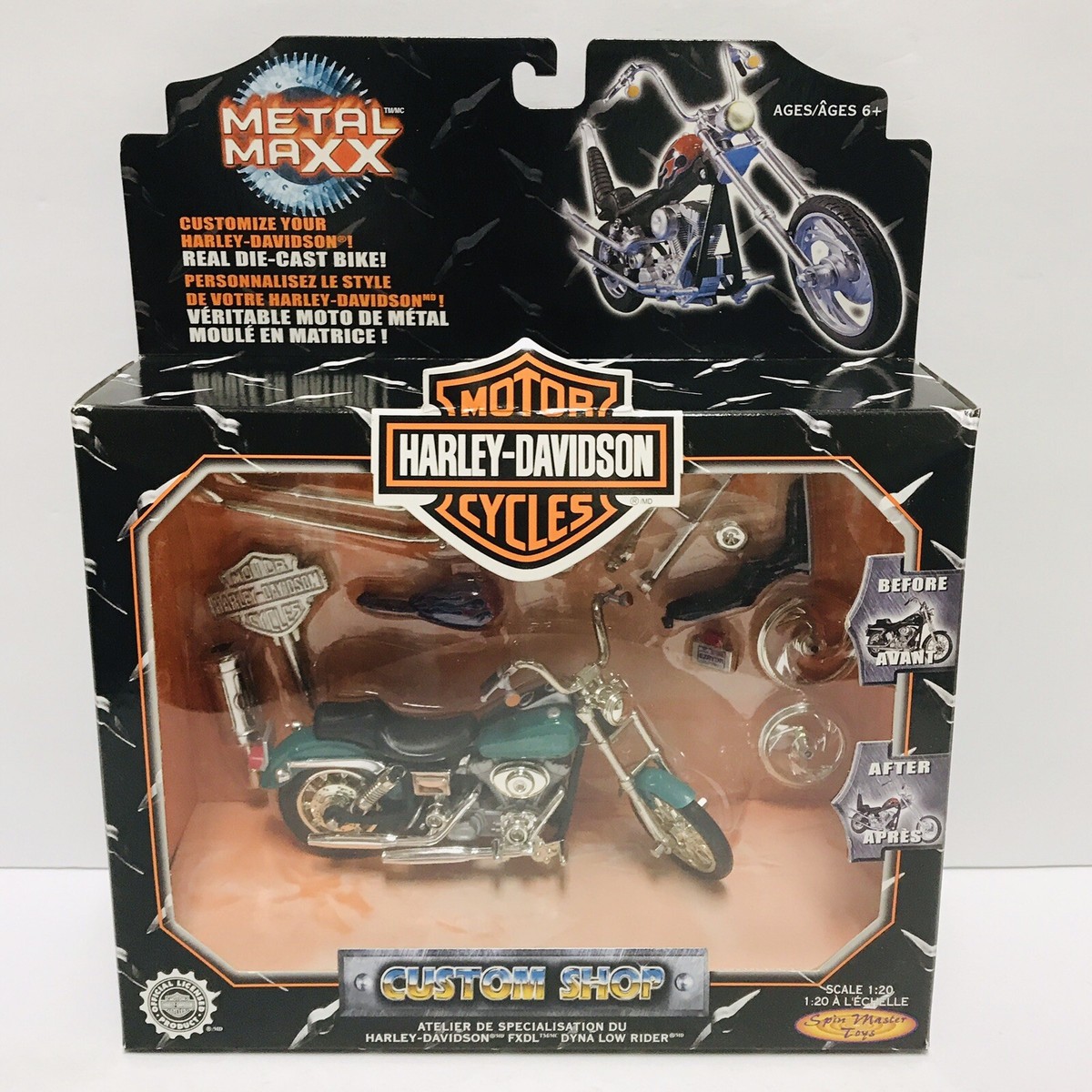 Harley-Davidson 1/18スケール　20個まとめてお得セット Building a Scale Model 