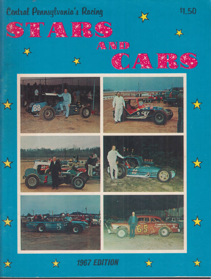 Central Pennsylvania Racing Stars & Cars 1968 Midgets Modifieds 1967 Dodge R/T