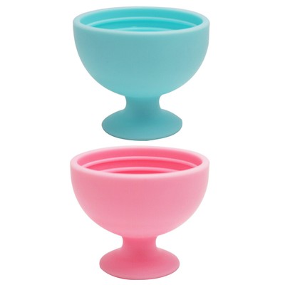  2 Pcs Schminkpinsel Aus Silikon Reisen Wäscheständer Für Make-up-Pinsel