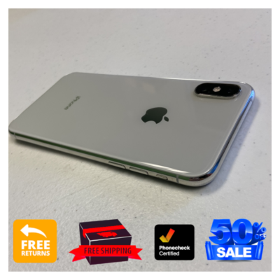 Apple iPhone XS 64-256GB Silver / Gray Fully Unlocked ATT Verizon