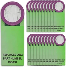 20 Pack Replacement Vacuum Bags for ProTeam 100431 Backpack Vacuums – Fits 6 QT
