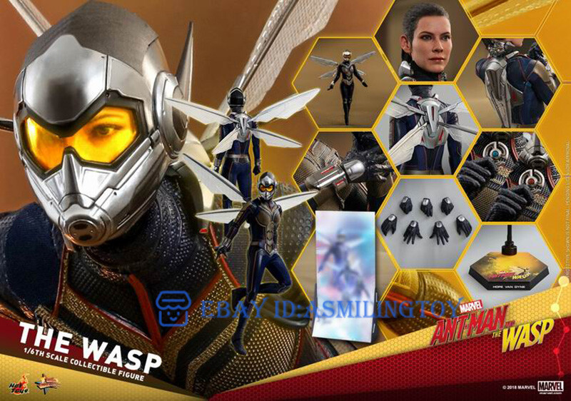 ホットトイズ　1/6 『アントマンワスプ』 フィギュア　MMS498 Hot Toys HT 1/6 MMS498 Ant Man The Wasp Action Figure Model IN