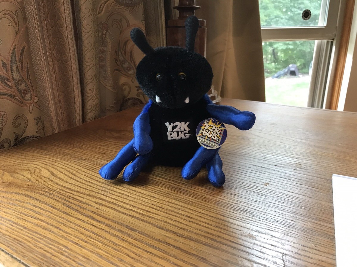Y2K Bug Plush 1997 NWT Vintage 90s Millennium 2000 Image Masters 8