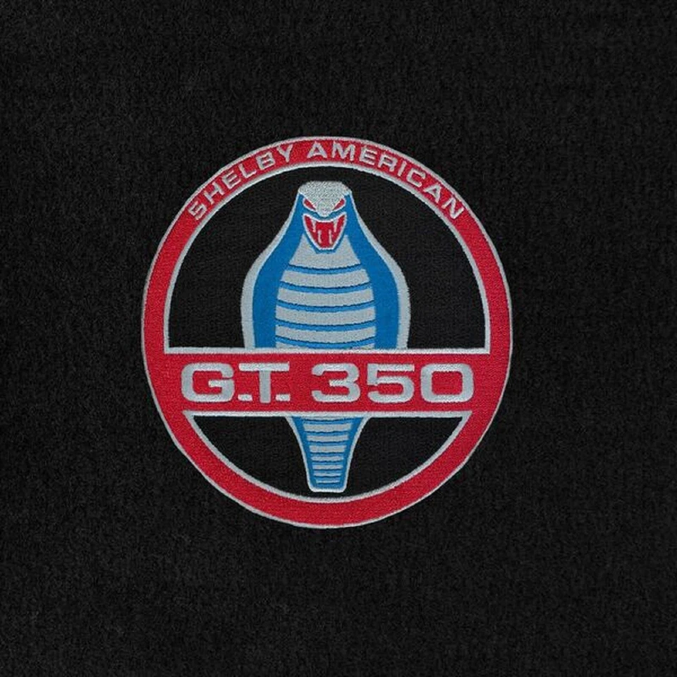 Lloyd Mats Velourtex Shelby Mustang Black Trunk Mats (1965-1970) Foto 3 de 4