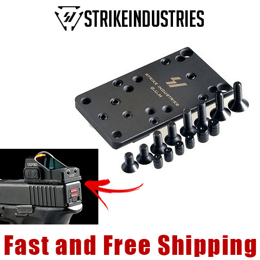 Strike Industries SIGLOCKGUM Universal Optics Mount for Glock Black