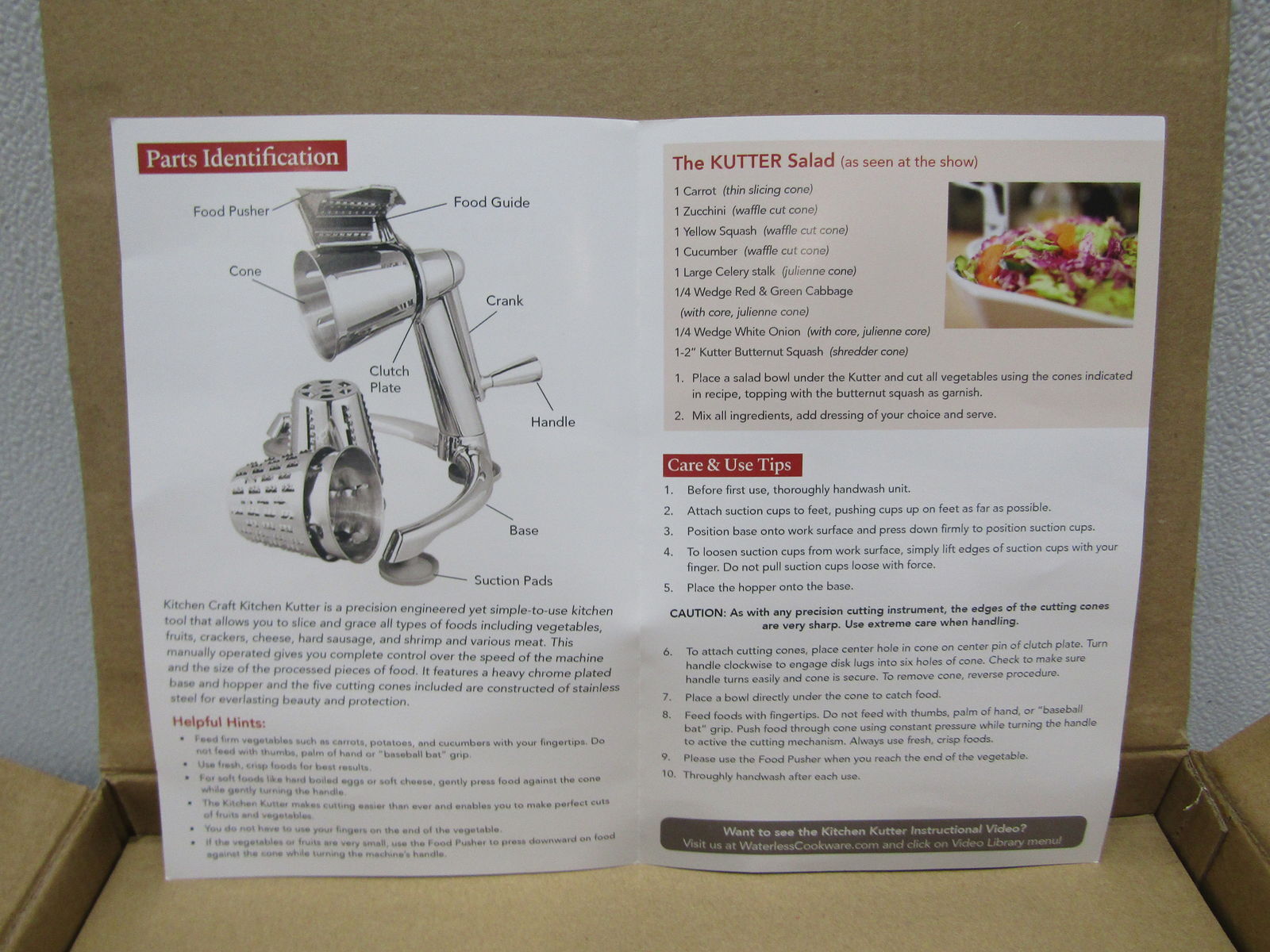 Kitchen Craft Kitchen Kutter 3 Legged Model Manual Cutter eBay