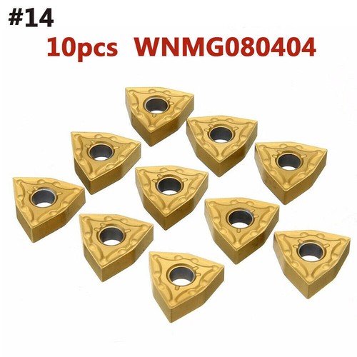 10Pcs Wendeschneidplatten für ALU Stahl oder Edelstahlbearbeitung DCMT/CCMT/RPMT - Bild 37 von 126