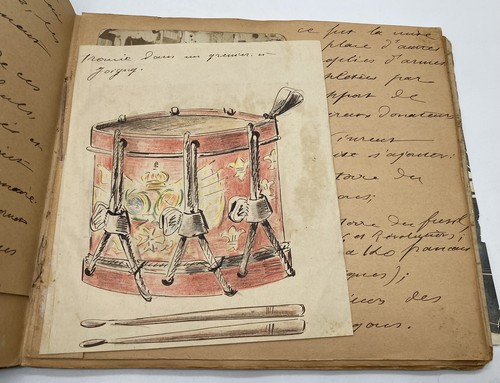 Manuscrit concernant le 1er Régiment de Dagons à Joigny. - Foto 9 di 23