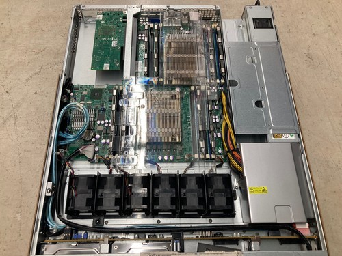 SUPERMICRO 815-7 X9DRW 2x ZEON E5-2650 CPU 128GB DDR3 RAM (6017R-WRF) Tested - Picture 3 of 9