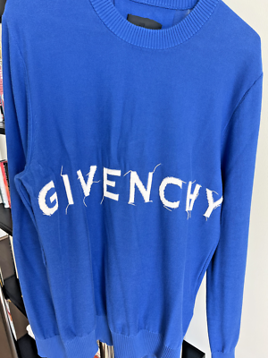 Givenchy Sweater Mens Large (Blue) | eBay