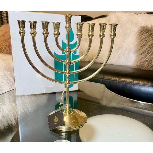 Vintage Menorah Partylite Brass Gold - Picture 2 of 2