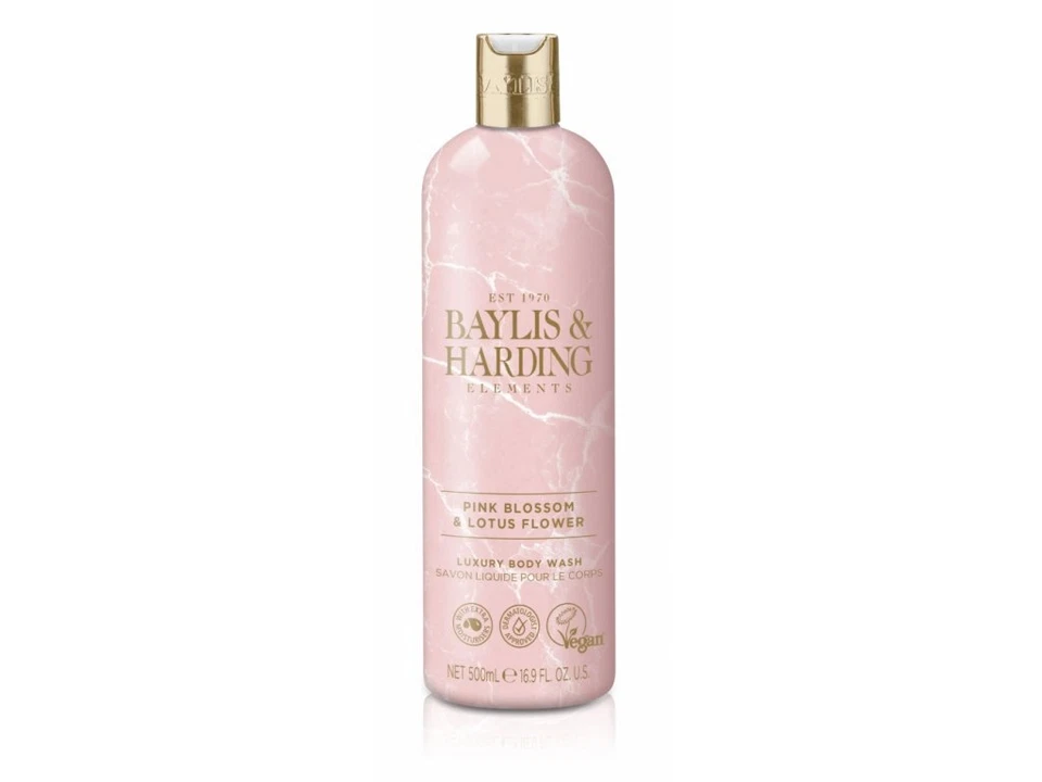Baylis & Harding Duschgel Pink Blossom & Lotus Blume Duschgel 500ml - Bild 1 von 1