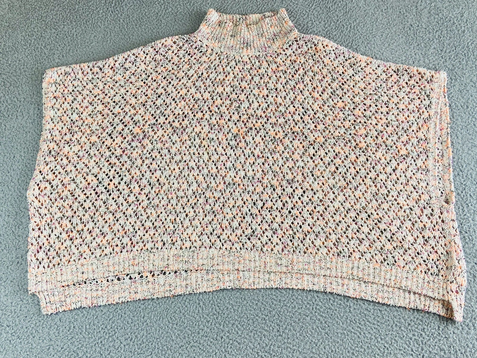 Anthropologie Akemi + Kin Sweater Poncho Oversized Artsy Boho Festival One Size