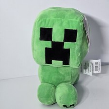 NEW Minecraft Plush Money Coin Bank Creeper Green Monster Stuffed Animae Pixel