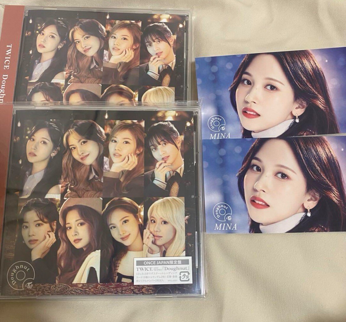 TWICE doughnut once Japan限定 ハイタッチ トレカ