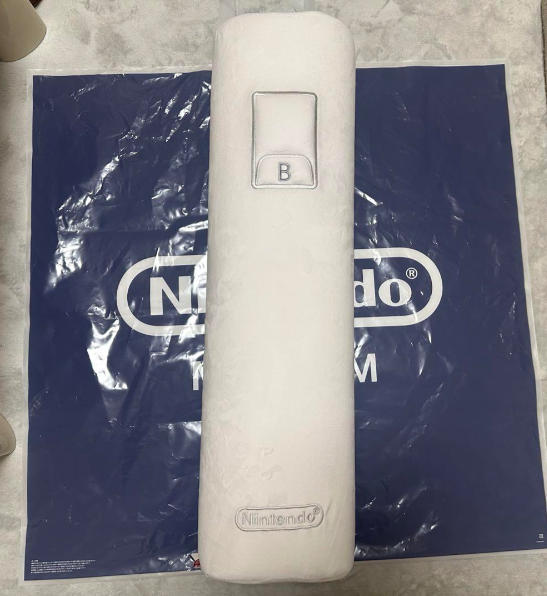 Nintendo Museum Wii Controller Plush toy Big Cushion Limited | eBay