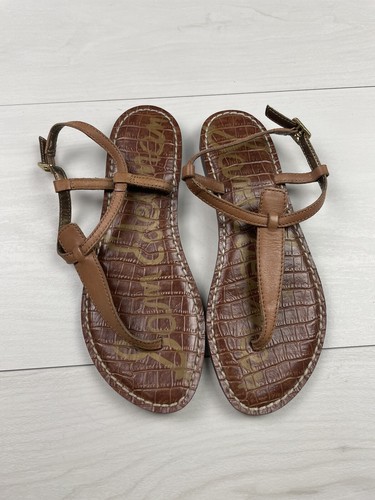 Sam Edelman Brown Sandals Size 5.5 - Picture 2 of 4