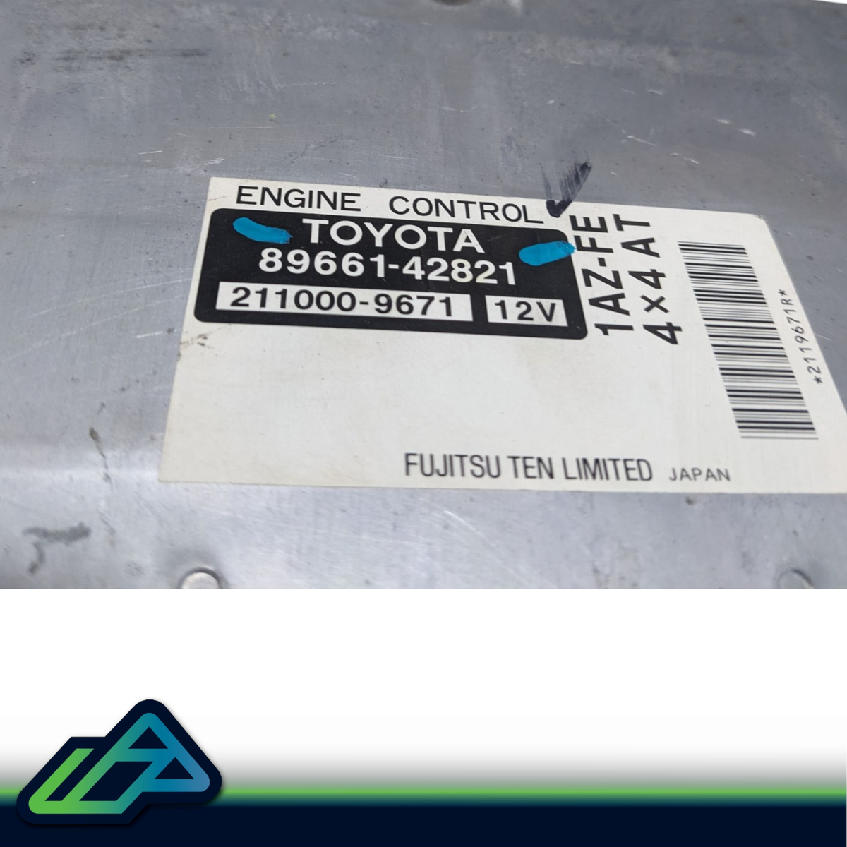 カーナビ 4 Pc ECU TOYOTA 1GD,1NZ-FE,1ZZ-FE,3S-FSE 2002 Toyota RAV4 4x4 Auto 1AZ-FE ECU Engine Control Module 89661