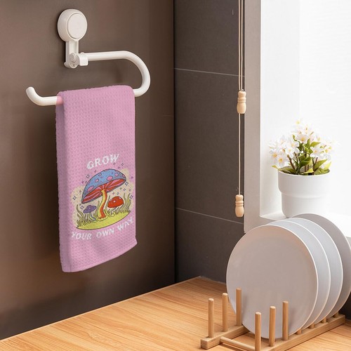 Mushroom Kitchen Towels Mushroom Decorative Kitchen Towels Hand Towels Mushro... - Picture 2 of 5