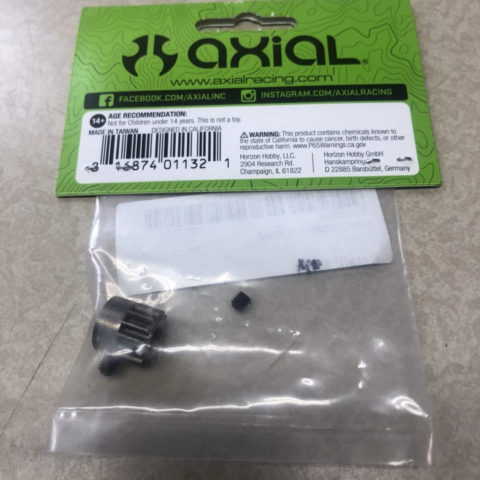 Axial Racing AX30840 Pinion Gear 32P 14T 5mm Motor Shaft - Image 3 of 3