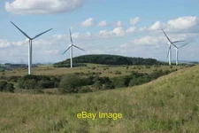 Photo 6x4 Wind turbines beside Drumgrain Plantation Gabroc Hill  c2016