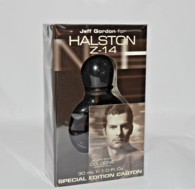 Jeff Gordon for Halston Z-14 cologne spray Special Edition Carton 1 oz Sealed 