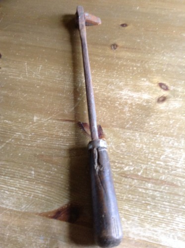 Vintage French Copper Finishing or Soldering Tool - Foto 10 di 10