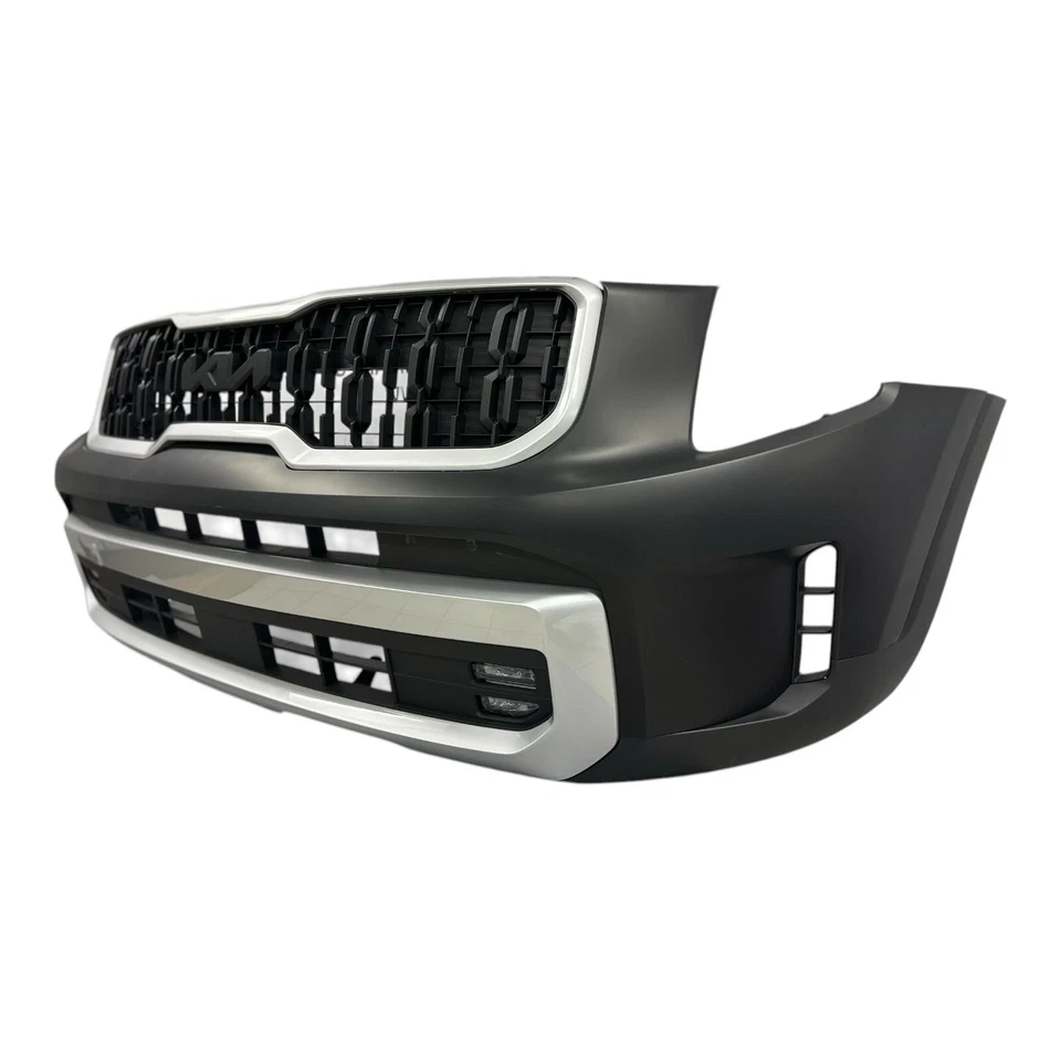Parachoques delantero completo para Kia Telluride 2023-2024 con faros antiniebla Foto 2 de 4