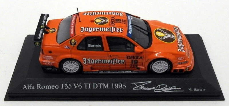 Minichamps escala 1/43 430 950319 - Alfa Romeo 155 V6 TI DTM 1995 - M.Bartels Foto 4 de 4