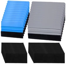 20 Pack Vinyl Squeegee 4 Inch and 6 Inch Vinyl Wrap Squeegee with 20Pcs 2 Siz...