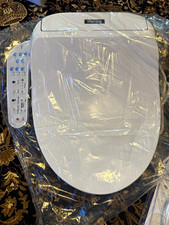 Electric Bidet Toilet Seat Heated, massage, Drying, Self-clean and auto flush.