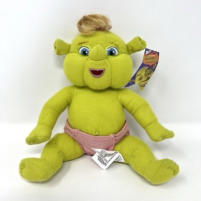 Dream Works Shrek The Third Ogre Baby 7'' Felicia 2006 Nanco Plush Toy - NWT
